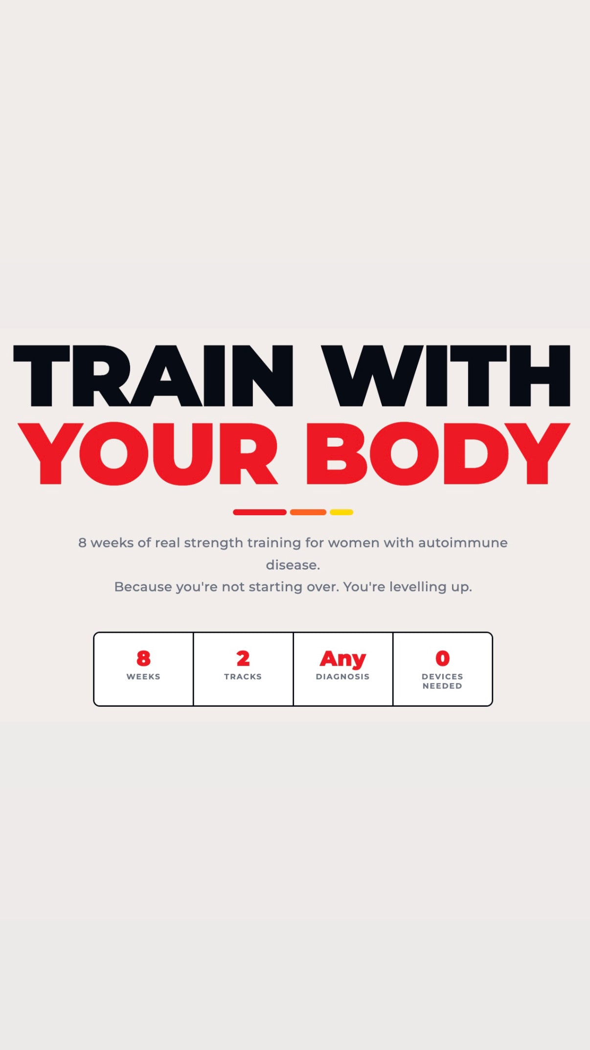 8-Week Strength Program