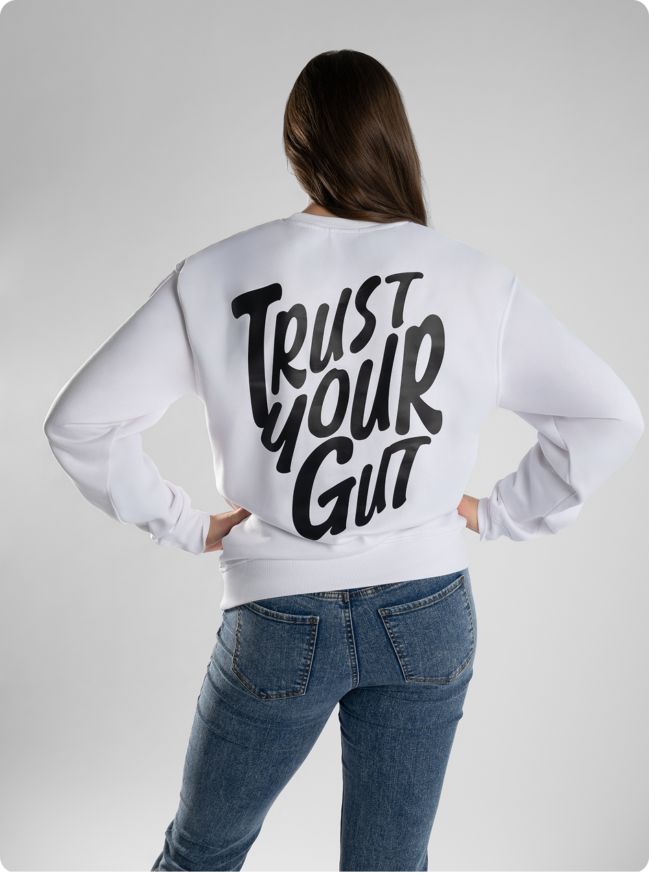 Trust Your Gut Crewneck